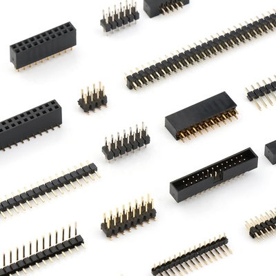 Đơn lẻ hai hàng đầu đàn ông kết nối 1.27mm dọc nam góc phải