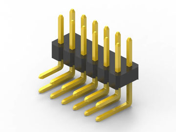 Đồng 2,00 mm PCB Header Pin 2 hàng, qua lỗ 14 Pin Header Connector