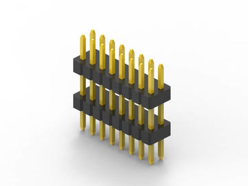 1.00mm pin header Đơn hàng R / A nhựa kép được áp dụng trong điều hướng
