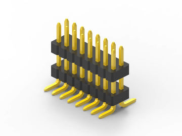 Cặp hai hàng SMT Male Pin Header Connector 1.0 Pitch With Cap chịu điện áp 500V