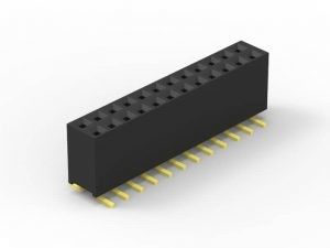 2.54mm Pin Header Connector nữ, SMD hai hàng đầu nữ ổ cắm