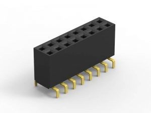 2 pin đến 80 pin đầu phụ nữ kết nối 2.54mm Pitch 2 hàng Kháng cách nhiệt