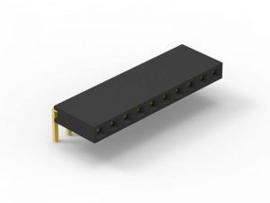 8 chân 90° đầu phụ nữ kết nối 2.0 mm Pitch hiện tại xếp hạng 2.0 AMP