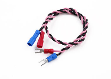 UL1007 18AWG Đường dây dây chuyền động cơ điện tùy chỉnh với đầu cuối Spade