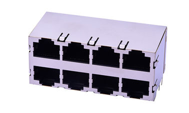 Cấu kết kết nối mạng RJ45 lớp hai ổ cắm 8 cổng 8p8c 90 độ