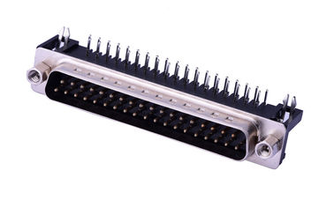 Đàn ông / Phụ nữ 37 Pin D Type Connector, Double Row 90 Degreedb 37 Pin Connector