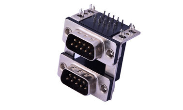 Đàn ông Micro D Sub Connector điện áp kháng cự 500V VGA kết hợp ổ cắm
