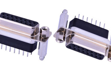 180 độ Plug - Trong Db15 Male Connector, Custom 15 Way D Type Connector