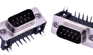 Chất kết nối loại D bền 9 pin, hiệu suất niêm phong 9 pin D Shell Connector