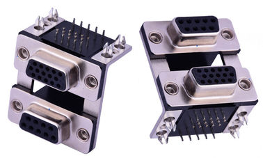 9 Pin D Sub Connector nữ, 9 Pin D Shell Connector Đánh giá hiện tại 3.0A