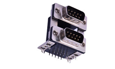 Đàn ông Micro D Sub Connector điện áp kháng cự 500V VGA kết hợp ổ cắm