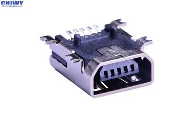 Các kết nối đầu vào đầu ra của ghế mẹ SMT Micro USB 5 PIN cho ổ cắm điện thoại di động