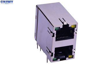 High Standard Rj45 Network Connector Lớp hai với đèn LED tùy chỉnh