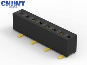 U Terminal phụ nữ đầu đầu nối 1.27mm mạ vàng Finsh