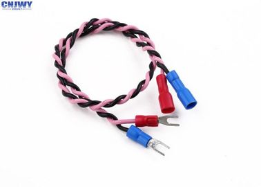 UL1007 18AWG Đường dây dây chuyền động cơ điện tùy chỉnh với đầu cuối Spade