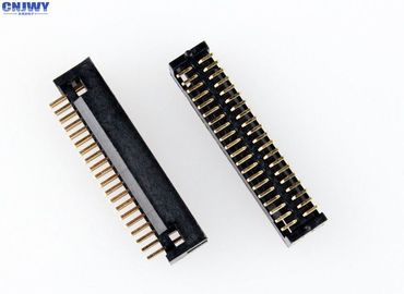 Đường thẳng để dây hộp đầu đầu nối 1.27mm Pitch 34 Pin vàng Flash