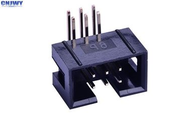 góc phải 2 * 3 hộp đầu đầu nối 2,54 mm qua lỗ chịu điện áp 500V