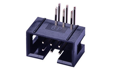 góc phải 2 * 3 hộp đầu đầu nối 2,54 mm qua lỗ chịu điện áp 500V