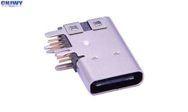 3.1 Mô hình C Micro USB Connector 90 độ cơ sở 14 liên lạc đồng hợp kim