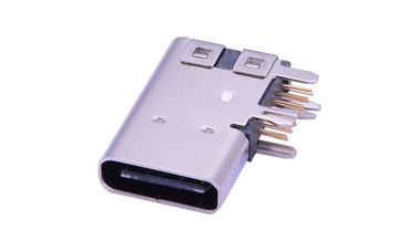 3.1 Mô hình C Micro USB Connector 90 độ cơ sở 14 liên lạc đồng hợp kim