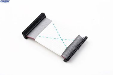 IDC hình chữ nhật 20 pin Cáp băng phẳng, 2mm Pitch Shielded Cáp băng phẳng
