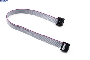 1.27mm 28AWG Cáp dữ liệu băng phẳng UL2651 FC-10P Connector