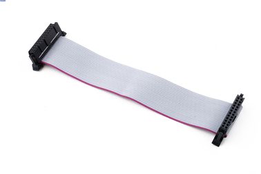 2.54mm Pitch Flat Ribbon Cable Assembly Assembly Assembly với dây cáp PVC Butterfly Hook