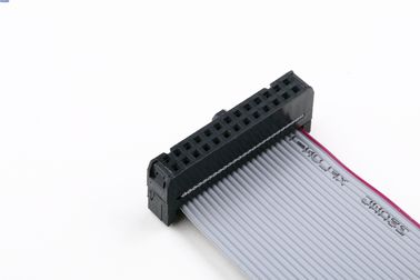 2.54mm Pitch Flat Ribbon Cable Assembly Assembly Assembly với dây cáp PVC Butterfly Hook