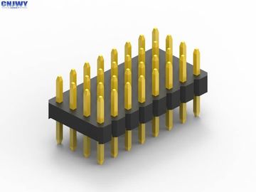 Ba hàng 5U PCB đầu đầu kết nối DIP loại vàng Flash Đen cách nhiệt