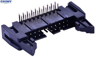 Các kết nối pin bảng mạch vuông, 2.54 mm góc phải dây đến đầu bảng