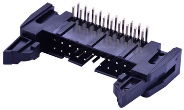Các kết nối pin bảng mạch vuông, 2.54 mm góc phải dây đến đầu bảng
