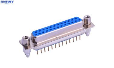 VGA Socket 25 PIN D Sub Connector 1000M Omega Min Kháng cách nhiệt