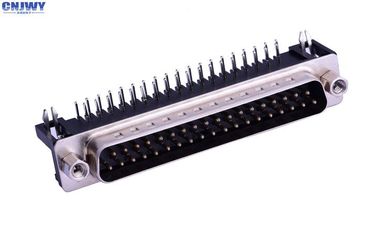 Đàn ông / Phụ nữ 37 Pin D Type Connector, Double Row 90 Degreedb 37 Pin Connector