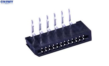 Máy kết nối cáp FPC liên lạc đôi 90 độ Vật liệu đồng kim loại đen