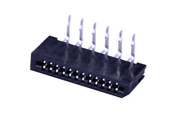 Máy kết nối cáp FPC liên lạc đôi 90 độ Vật liệu đồng kim loại đen