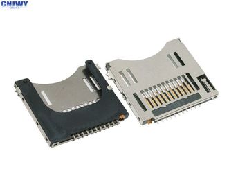 Tự tải 11 PIN Micro SD Card Connector 5000 chu kỳ bền lâu