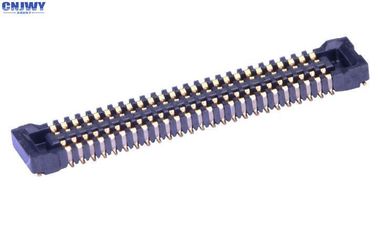 Khách hàng PCB Board To Board Connector 0.4mm Độ cao cơ sở dọc 0.8mm Vật liệu LCP