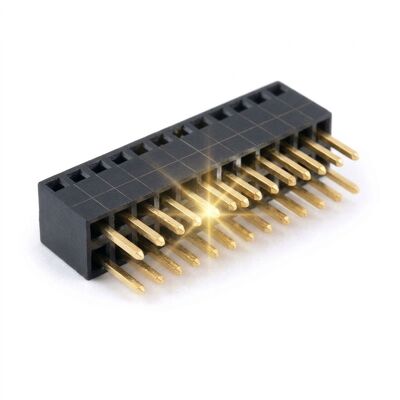 Khoảng cách 1,00mm Hàng đơn Góc phải Đầu nối đầu nối nữ Ổ cắm gắn PCB ngang