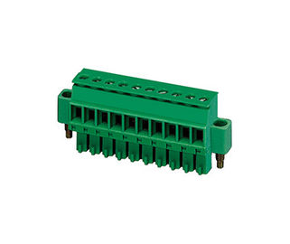 AC 2000V Bảng đầu cuối mặt đất PA66 SN Bọc 30-16AWG H18.8mm DIP Với vít
