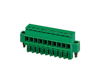 AC 2000V Bảng đầu cuối mặt đất PA66 SN Bọc 30-16AWG H18.8mm DIP Với vít