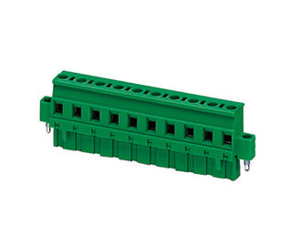 PCB Diameter 1.3mm Screw Terminal Connector CPT 5.08mm Pitch 1 * 16P Cơ thể đồng
