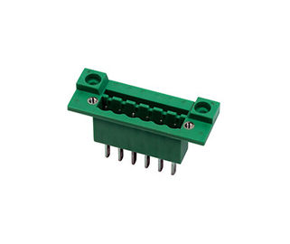 Kết nối khối đầu cuối bền 300V 18A 1 * 06P PA66 SN DIP bọc với sườn