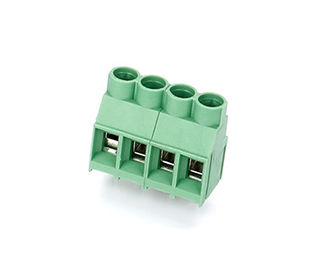 30-10AWG Kết nối khối đầu cuối điện CET5 9.52mm Pitch 1 * 04P Xanh