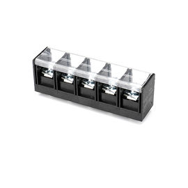 Single Row PCB Barrier Terminal Block Connector 16.0mm Pitch 1 * 05P PBT H = 31.0mm