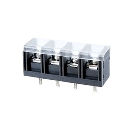 CE 10.0mm Pitch Terminal Block Connector PCB Barrier 1 * 05P PBT Với nắp bảo vệ