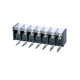 10.0mm Pitch PCB Barrier Bề mặt Đặt đầu cuối khối 1 * 07P 90 ° Với vỏ bảo vệ