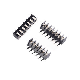 7.62mm Pitch Right Angel Barrier Panel Mount Terminal Block Các chân được tùy chỉnh