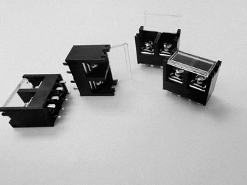 Black Barrier Terminal Block Connector11mm Pitch 2 vị trí cho thiết bị cung cấp điện