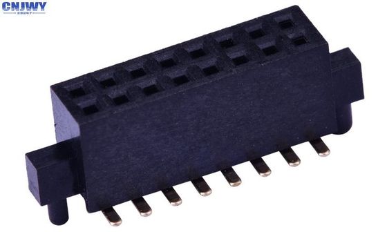 Ống kết nối tiêu đề nữ bằng vàng 2 * XXP SMT Au Flash