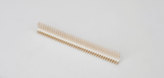 góc phải 2 * 40P PA6T 2.0mm Pitch Pin Header Connector